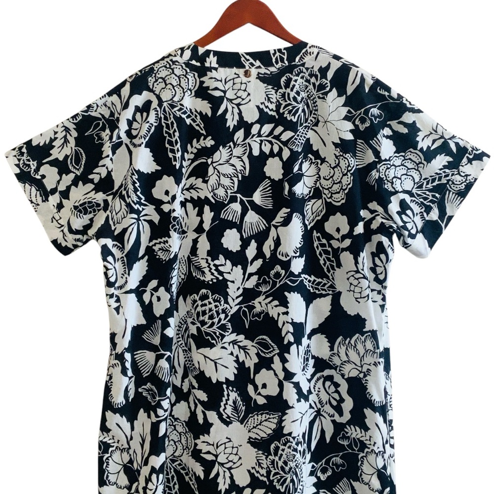 ArTeSÄNDs Amadeus Cantata Forte Black White Print Cotton Dress Size 12-14 NWT - Picture 8 of 15